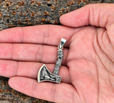 Axt 395 mit Korbkette - Silber