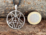 Anhänger 56 Pentagramm - Silber