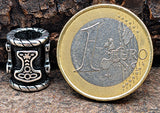 Bartperle Thorshammer 6 mm - Edelstahl