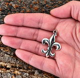 Anhänger 184 Fleur-de-Lis - Silber