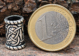 Bartperle Keltenknoten 6 mm - Silber