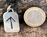 Anhänger 156 Rune Tiwaz - Silber