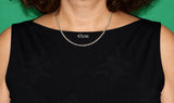 Schlichte Kette 2 mm - silbern - Edelstahl