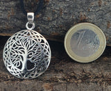 Anhänger 93 Lebensbaum - Silber