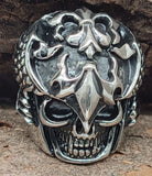 Ring Totenkopf, Gr. 60-71 (tk20) - Edelstahl