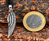 Flügel 183 mit Schlangenkette - Silber