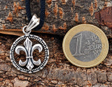 Anhänger 239 Fleur-de-Lis - Silber