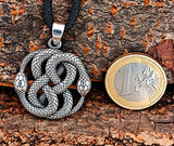 Anhänger 331 Schlangen - Silber