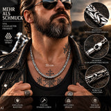 Königskette 9 mm - Silber