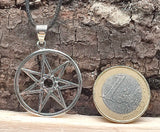 Anhänger 465 Heptagramm - Silber