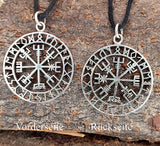 Anhänger 281 Wikinger Kompass - Silber