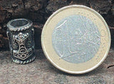 Bartperle Thorshammer 5mm - Silber