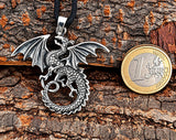 Anhänger 236 Drache - Silber