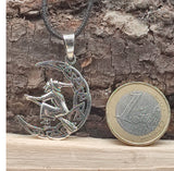 Anhänger 464 Hexe - Silber