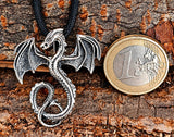 Anhänger 235 Drache - Silber