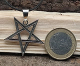 Anhänger 451 Pentagramm - Silber