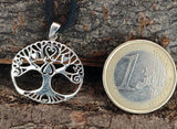 Anhänger 99 Lebensbaum - Silber