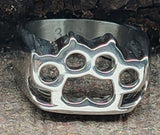Ring Schlagring Gr. 56-72 - Edelstahl