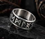 Ring Runen, Gr. 50-80 - Silber