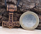 Anhänger 77 Thorshammer - Bronze