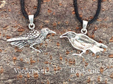 Rabe 233 mit Schlangenkette - Silber