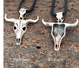 Stier 36 A mit Schlangenkette - Silber