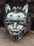 Ring Wolfskopf, Gr. 63-76 (wk24) - Edelstahl