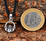 Claddagh 169 mit Schlangenkette - Silber