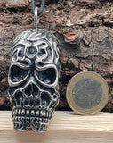 Anhänger 211 Totenkopf - Edelstahl