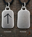 Anhänger 156 Rune Tiwaz - Silber