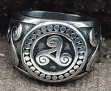 Ring Triskele, Gr. 55-70 (edtr) - Edelstahl