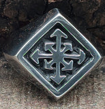 Ring Chaosstern, Gr. 55-75 (edch) - Edelstahl