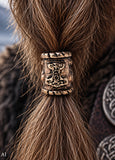 Bartperle Thorshammer 6 mm - Bronze