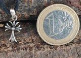 Anhänger 17 Kreuz - Silber