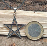 Anhänger 452 Pentagramm - Silber