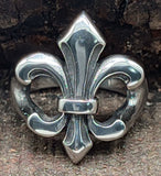Ring Fleur-de-Lis, Gr. 55-70 (edfl) - Edelstahl