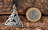 Keltischer Knoten 108 mit Schlangenkette - Silber