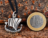 Anhänger 317 Wikinger-Schiff - Silber