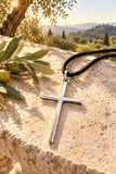 Anhänger 21 Kreuz - Silber