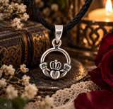 Anhänger 169 Claddagh - Silber