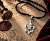 Anhänger 40 Fleur-de-Lis - Silber