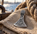 Anhänger 44 Axt - Silber