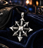 Anhänger 60 Chaosstern - Silber