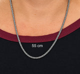 Königskette 2 mm - Silber