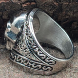 Ring Totenkopf Gr. 62-70 - Edelstahl TK3