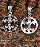 Anhänger 239 Fleur-de-Lis - Silber