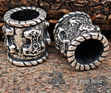 Bartperle Thorshammer 8 mm - Silber