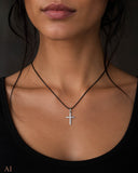 Anhänger 19 Kreuz - Silber