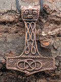 Anhänger 77 A Thorshammer - Bronze