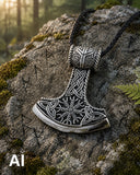 Anhänger 379 Thorshammer - Silber